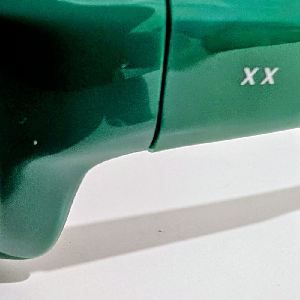 Limited Edition LEXXOLA unisex sunglasses in neo 200 Green/Multicolor Blue Lens - Picture 5 of 5